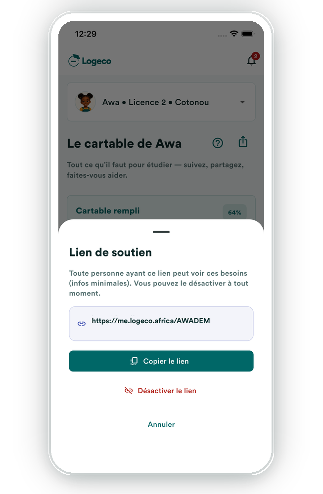 Partagez et faites-vous aider